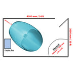 Vmax Commercial Home Flotation Sensory Isolation Tank Pod Spa