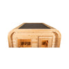 4-Person Canadian Timber Luna Cube Sauna With Sloped Roof  [CTC22LU]