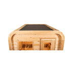 4-Person Canadian Timber Luna Cube Sauna With Sloped Roof  [CTC22LU]