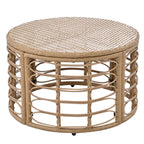 7 Pieces Outdoor Patio Furniture, All-Weather Rattan Sectional Sofa Set with table