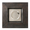 Anchorage 32'' Wood Square MGO Fire Pit Brown - 40,000 BTU