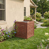 3 Panel Outdoor Air Conditioner Fence Screen