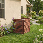 3 Panel Outdoor Air Conditioner Fence Screen