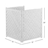 Outdoor 3 Panel Air Conditioner Fence Screen