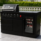 65-Inch 4-Burner Stainless Steel Propane Gas Outdoor Kitchen Island
