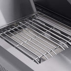 Model 405 | Chic Clearview® Smart Stainless Gas Grill with optional smoker box