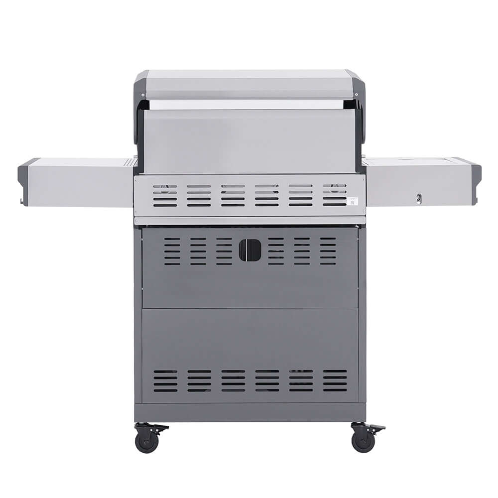 Model 405 | Chic Clearview® Smart Stainless Gas Grill with optional smoker box