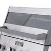 Model 405 | Chic Clearview® Smart Stainless Gas Grill with optional smoker box