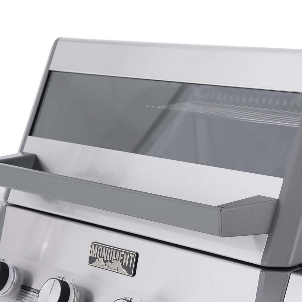 Model 405 | Chic Clearview® Smart Stainless Gas Grill with optional smoker box
