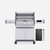 Model 405 | Chic Clearview® Smart Stainless Gas Grill with optional smoker box
