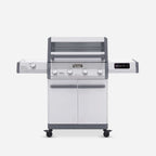 Model 405 | Chic Clearview® Smart Stainless Gas Grill with optional smoker box