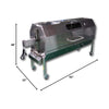 Extra-Large Stainless Steel Propane And Charcoal BBQ Rotisserie (SAK14873)