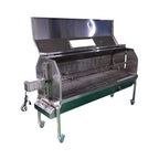 Extra-Large Stainless Steel Propane And Charcoal BBQ Rotisserie (SAK14873)