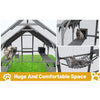 Extra Large Outdoor Cat Kitten Playpen House With Platforms, And Waterproof Cover