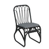 Outdoor Wicker Dining Chairs With Washable Cushions (Set of 2)