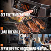 Traeger Grills Woodridge Electric Wood Pellet Grill and Smoker, Wi-Fi Temperature Control up to 500 Degrees, 860 Sq. In. Cooking Capacity, 6-In-1 for Outdoor Grilling, Smoking, BBQ, Black, TFB86MLH