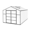 Gain Height Windproof Aluminum Greenhouse with Raised Base
