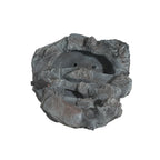 4-Tier Concrete Rock Waterfall Fountain with LED Lights