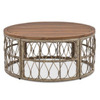 Bohemia-Inspired 4-Person Outdoor Seating Group With Removable Cushions