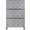 Outdoor & Indoor Metal Freestanding Decorative Privacy Screen