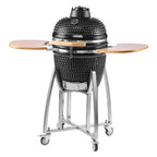 Kamado Charcoal Smoker and Grill, 18"