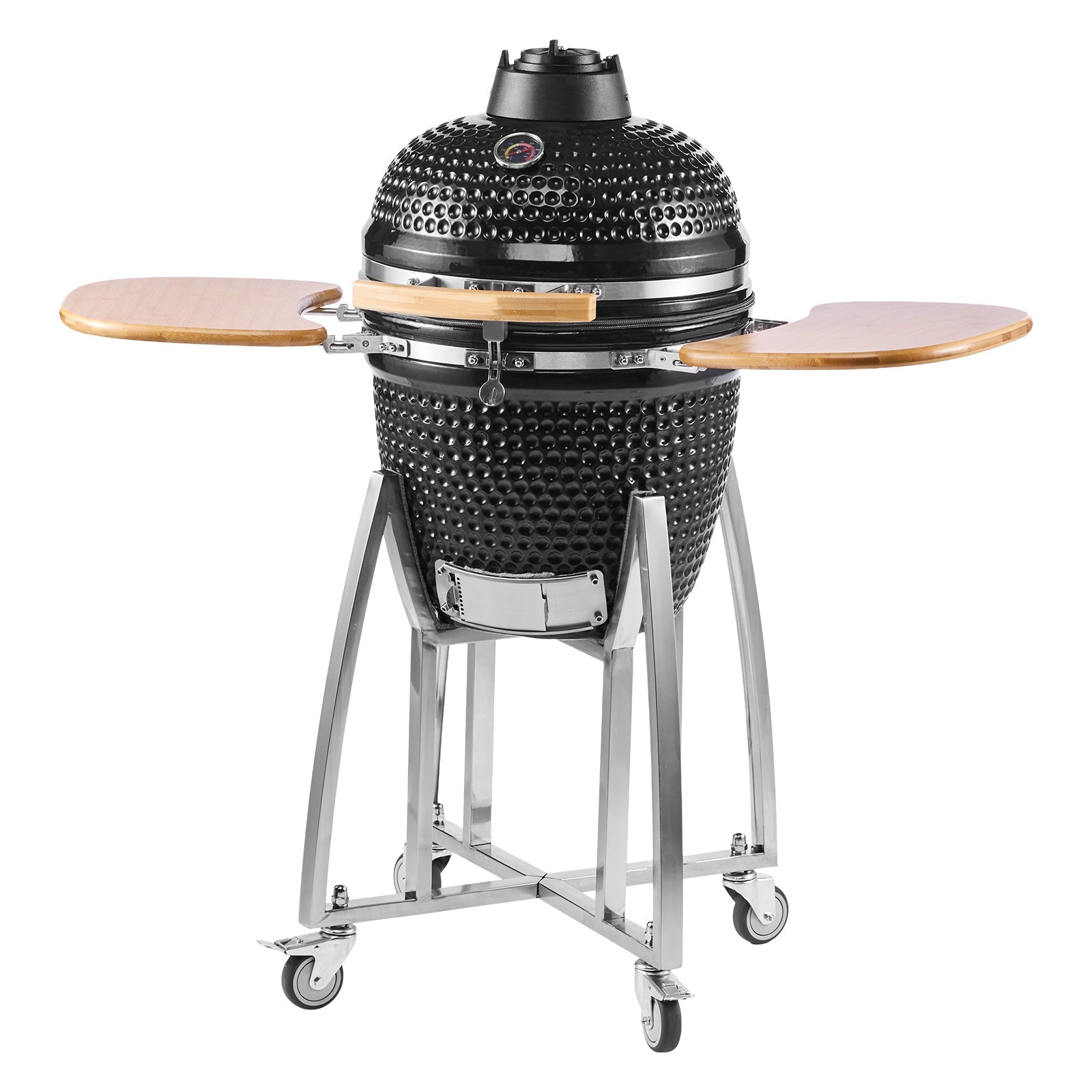 Kamado Charcoal Smoker and Grill, 18"