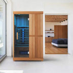 Full-Spectrum 2-Person Home Infrared Sauna With Built-In LCD Touchscreen Controller [FD-KN002]
