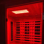 Infrared & Steam Sauna Combo | Cedar | 2-Person | Trinity Series