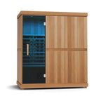 Full Spectrum 4-Person Trinity Series Home Infrared Sauna With Adjustable Sauna Feet [FD-KN003]