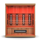 Full Spectrum 4-Person Trinity Series Home Infrared Sauna With Adjustable Sauna Feet [FD-KN003]