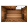 Full Spectrum 4-Person Trinity Series Home Infrared Sauna With Adjustable Sauna Feet [FD-KN003]