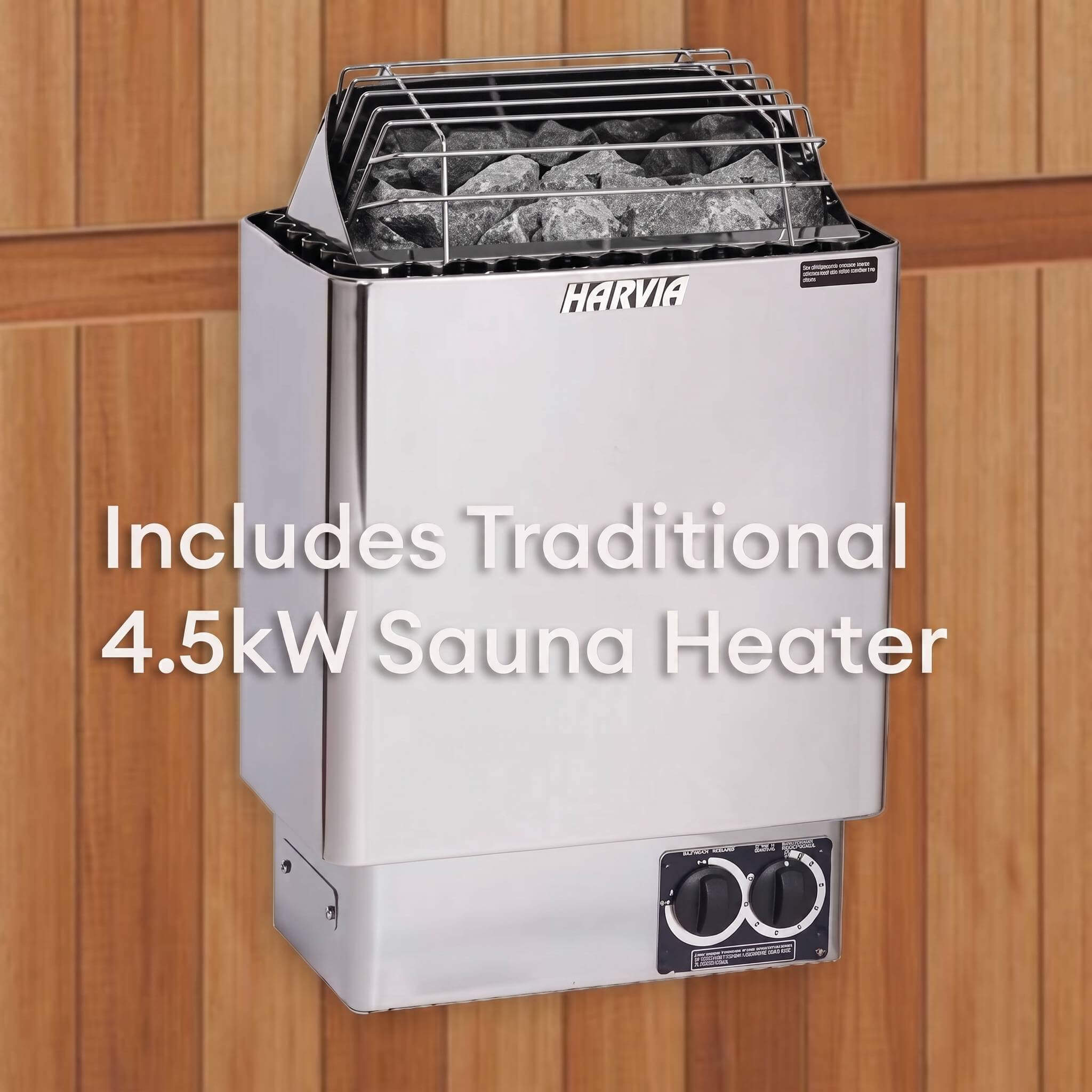 Trinity XL 4-Person Home Infrared & Steam Sauna Combo [FD-KN005]