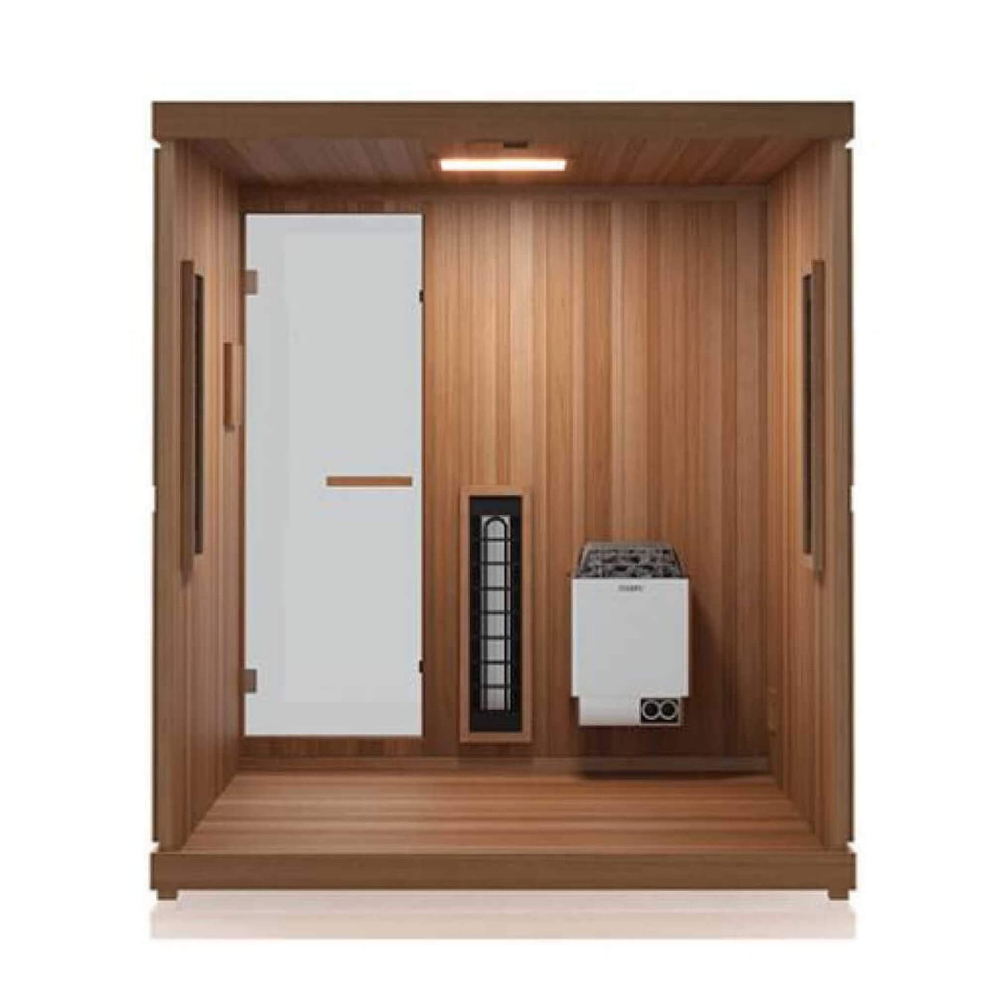 Trinity XL 4-Person Home Infrared & Steam Sauna Combo [FD-KN005]
