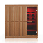 Trinity XL 4-Person Home Infrared & Steam Sauna Combo [FD-KN005]