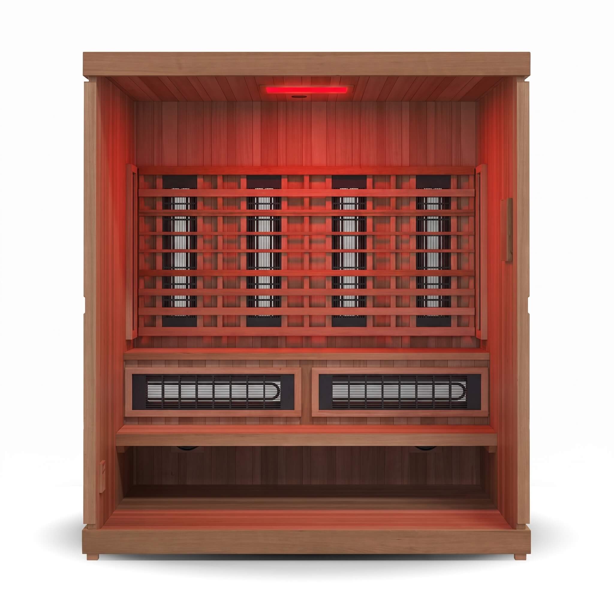 Trinity XL 4-Person Home Infrared & Steam Sauna Combo [FD-KN005]