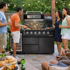 46-Inch 4-Burner Deluxe Stainless Steel Outdoor Kitchen Grill