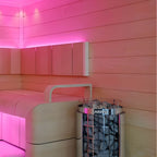 Cilindro UL Certified Electric Sauna Heater With Xenio CX45 Digital Control Panel & Sauna Stones [PC60/80/90/110E]