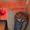 Cilindro UL Certified Electric Sauna Heater With Xenio CX45 Digital Control Panel & Sauna Stones [PC60/80/90/110E]