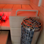 Cilindro UL Certified Electric Sauna Heater With Xenio CX45 Digital Control Panel & Sauna Stones [PC60/80/90/110E]