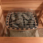 Club Deluxe Stainless Steel Electric Sauna Heater With Digital Control & Sauna Stones [HRKGU]