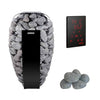 Spirit UL Certified Electric Sauna Heater With Digital Xenio Control Panel, WiFi Remote Control And Stones