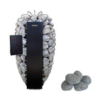 Spirit UL Certified Electric Sauna Heater With Digital Xenio Control Panel, WiFi Remote Control And Stones