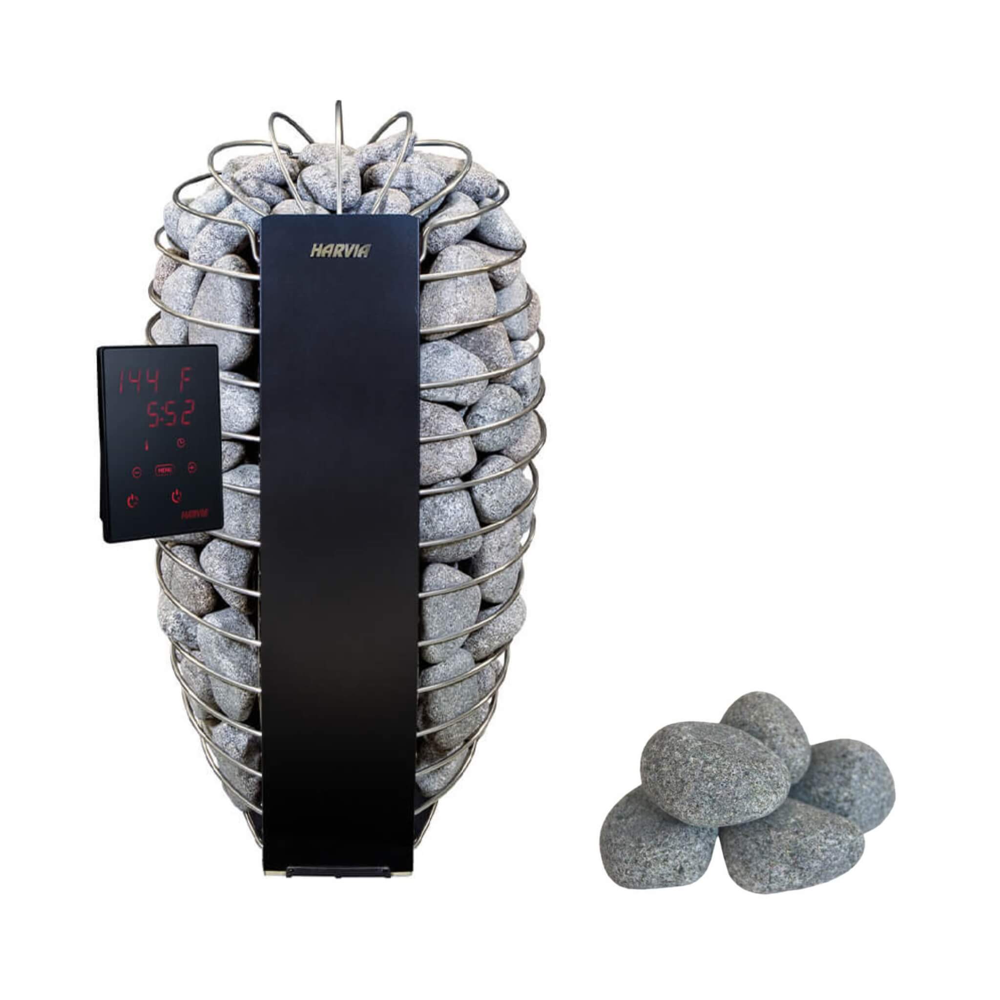 Spirit UL Certified Electric Sauna Heater With Digital Xenio Control Panel, WiFi Remote Control And Stones