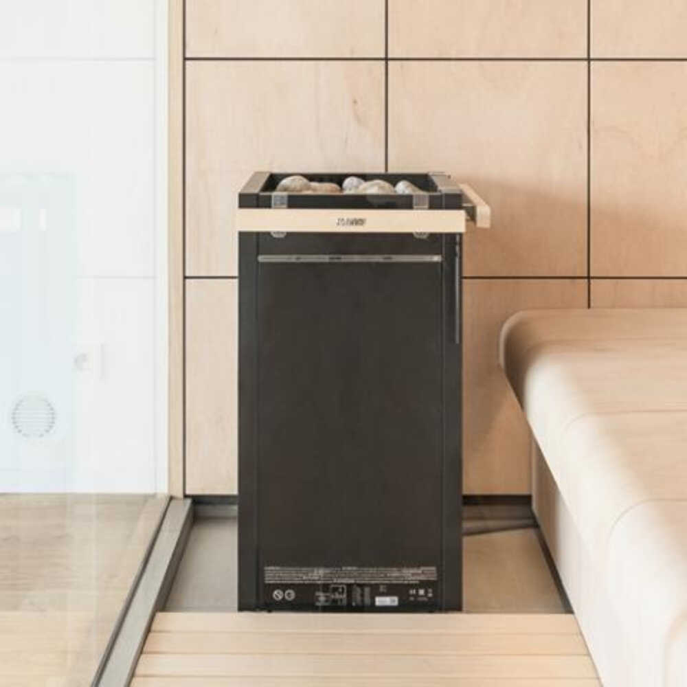 Virta HL Series Freestanding Electric Sauna Heater With Xenio Series Digital Control & Sauna Stones [HL60/80/90/110E]