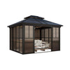 Edge Heavy-Duty Aluminum Frame Outdoor Backyard Solarium