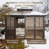 Edge Heavy-Duty Aluminum Frame Outdoor Backyard Solarium