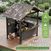 6 X 9 FT  Heavy-Duty Gable Roof Hardtop Grill Gazebo
