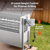 Heavy-Duty Spit Roaster / Smoker Rotisserie BBQ Grill