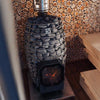 Flow Mini 8.5KW Wood-Burning Sauna Stove With Ash Drawer & Sauna Stones [H1017012]