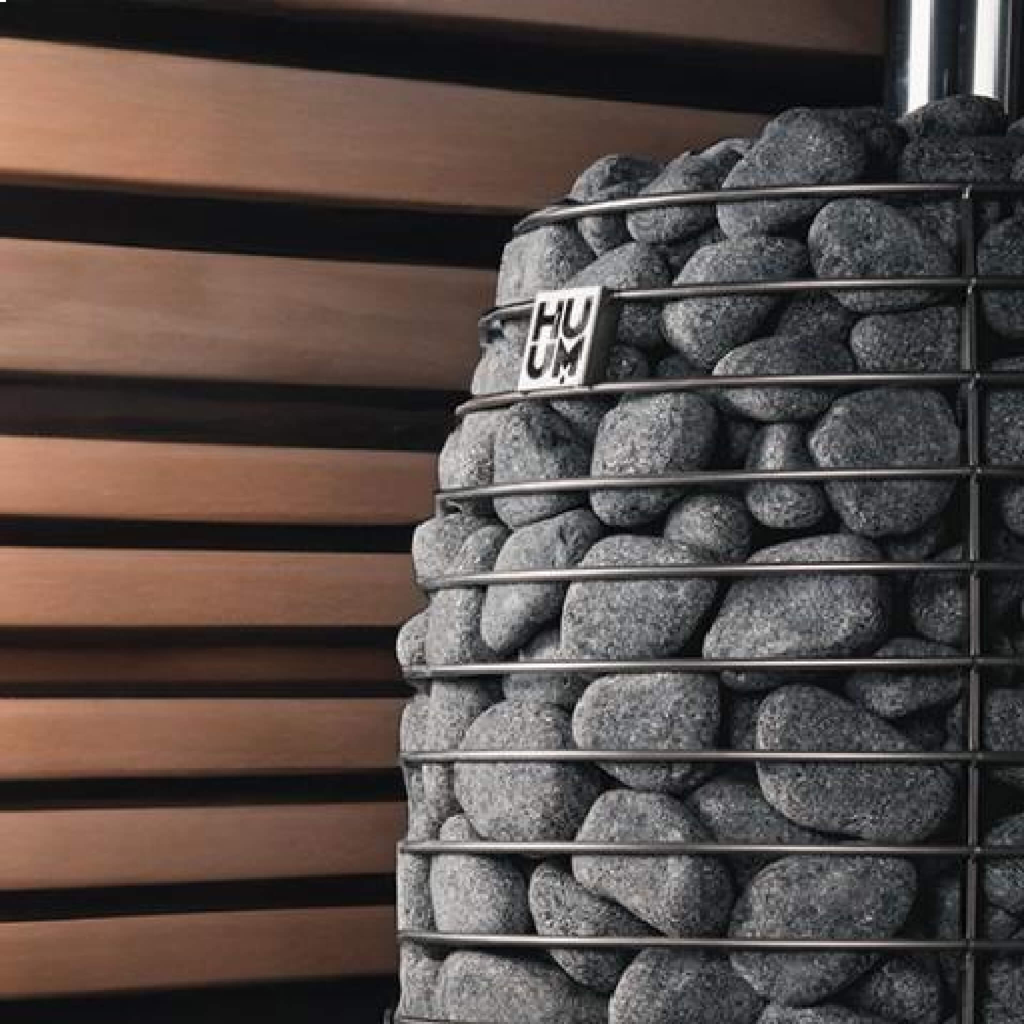 Flow Mini 8.5KW Wood-Burning Sauna Stove With Ash Drawer & Sauna Stones [H1017012]
